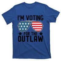 IM Voting For The Outlaw Gift Fourth Of July Trump 2032 Meaningful Gift T-Shirt