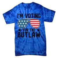 IM Voting For The Outlaw Gift Fourth Of July Trump 2032 Meaningful Gift Tie-Dye T-Shirt