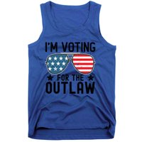 IM Voting For The Outlaw Gift Fourth Of July Trump 2032 Meaningful Gift Tank Top