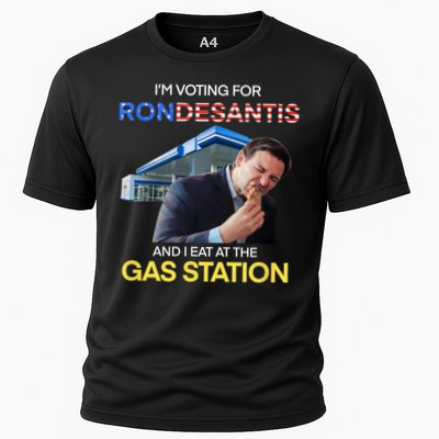 I’m Voting For Ron Desantis And I Eat At The Gas Station Performance Shirt