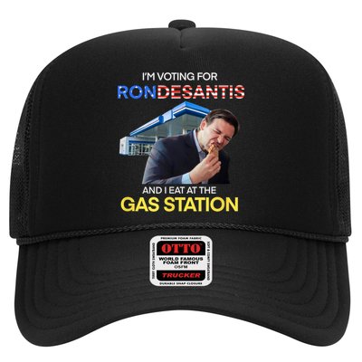 I’m Voting For Ron Desantis And I Eat At The Gas Station Trucker Hat
