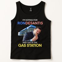 I’m Voting For Ron Desantis And I Eat At The Gas Station Tank Top