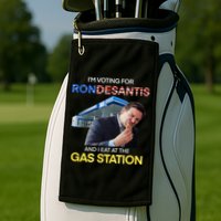 I’m Voting For Ron Desantis And I Eat At The Gas Station Golf Towel