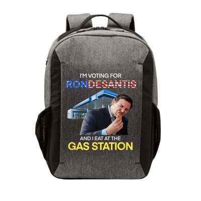I’m Voting For Ron Desantis And I Eat At The Gas Station Vector Backpack
