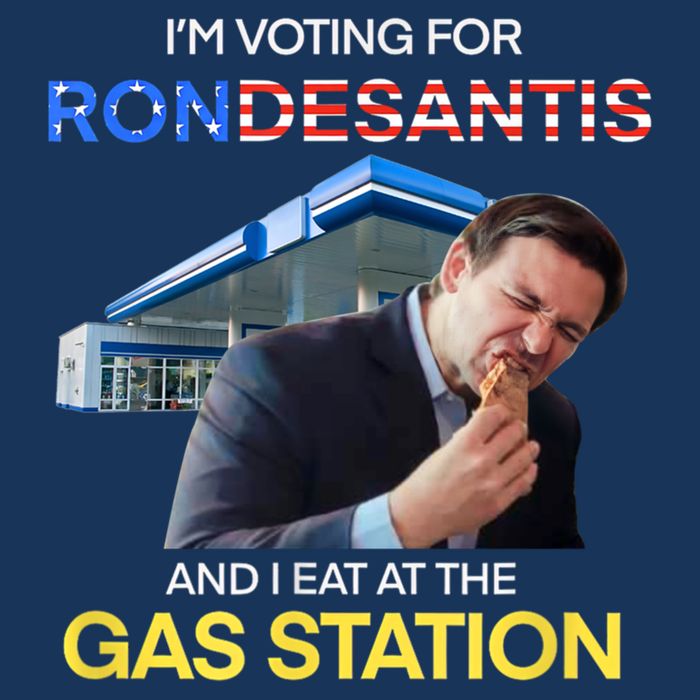 I’m Voting For Ron Desantis And I Eat At The Gas Station Infant Baby Jersey Bodysuit