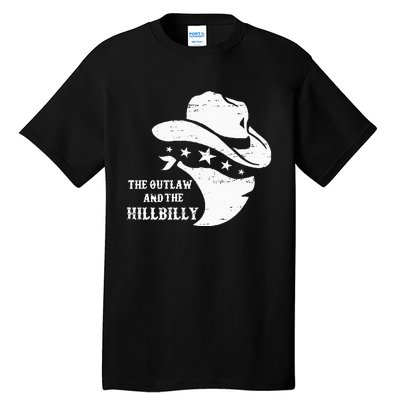 IM Voting For The Outlaw And The Hillbilly 2024 Cowboy Tall T-Shirt