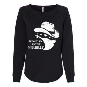 IM Voting For The Outlaw And The Hillbilly 2024 Cowboy Womens California Wash Sweatshirt