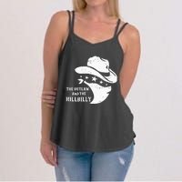 IM Voting For The Outlaw And The Hillbilly 2024 Cowboy Women's Strappy Tank