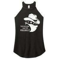 IM Voting For The Outlaw And The Hillbilly 2024 Cowboy Women's Perfect Tri Rocker Tank