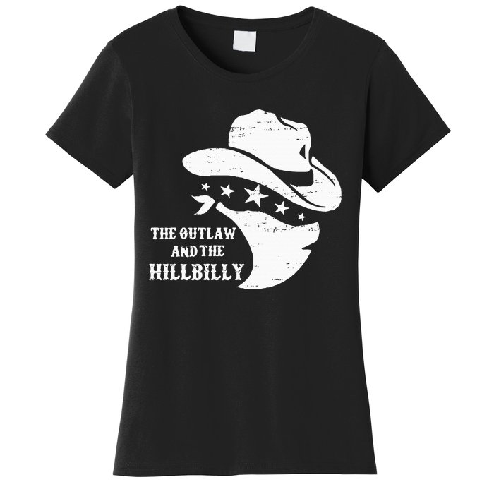 IM Voting For The Outlaw And The Hillbilly 2024 Cowboy Women's T-Shirt