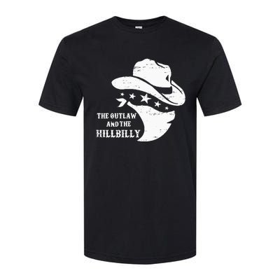 IM Voting For The Outlaw And The Hillbilly 2024 Cowboy Softstyle CVC T-Shirt