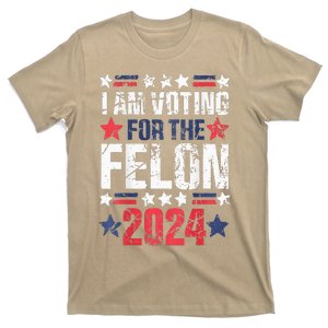 IM Voting For The Convicted Felon Trump 2024 T-Shirt