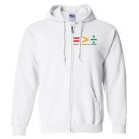 IM Voting For The Outlaw Funny Political Full Zip Hoodie