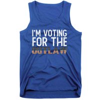 IM Voting For The Outlaw Meaningful Gift Fourth Of July Trump 2037 Gift Tank Top