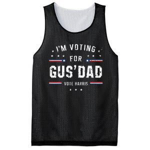 Im Voting For Gus Dad Harris Walz 2024 Mesh Reversible Basketball Jersey Tank