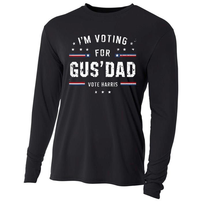 Im Voting For Gus Dad Harris Walz 2024 Cooling Performance Long Sleeve Crew