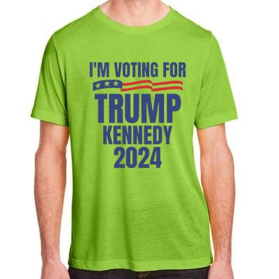 IM Voting For Trump And Kennedy 2024 Adult ChromaSoft Performance T-Shirt