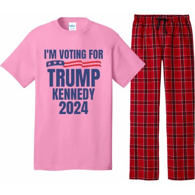 IM Voting For Trump And Kennedy 2024 Pajama Set