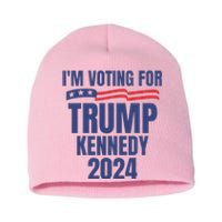 IM Voting For Trump And Kennedy 2024 Short Acrylic Beanie