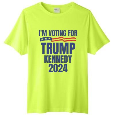 IM Voting For Trump And Kennedy 2024 Tall Fusion ChromaSoft Performance T-Shirt