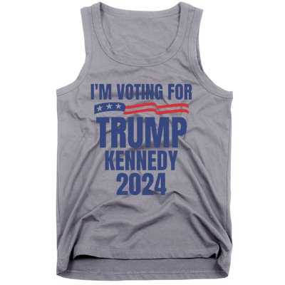 IM Voting For Trump And Kennedy 2024 Tank Top