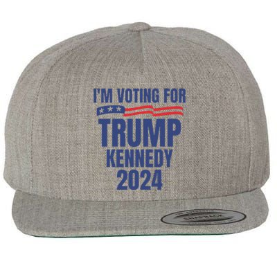 IM Voting For Trump And Kennedy 2024 Wool Snapback Cap