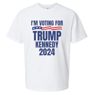 IM Voting For Trump And Kennedy 2024 Sueded Cloud Jersey T-Shirt