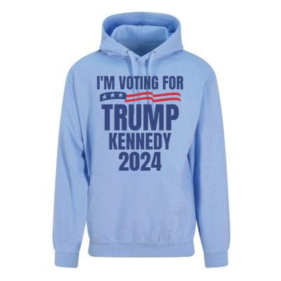 IM Voting For Trump And Kennedy 2024 Unisex Surf Hoodie