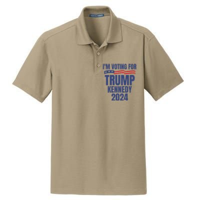 IM Voting For Trump And Kennedy 2024 Dry Zone Grid Polo