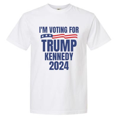 IM Voting For Trump And Kennedy 2024 Garment-Dyed Heavyweight T-Shirt