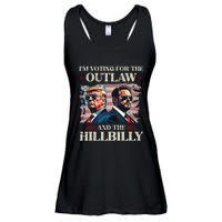 IM Voting For The Outlaw And The Hillbilly Trump Vance 2024 Ladies Essential Flowy Tank