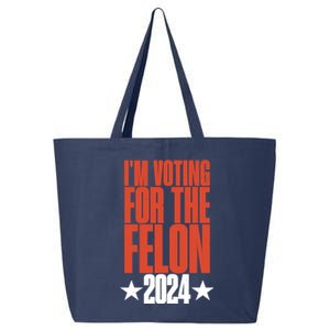 IM Voting For Felon Conviction 25L Jumbo Tote