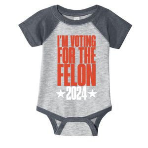 IM Voting For Felon Conviction Infant Baby Jersey Bodysuit