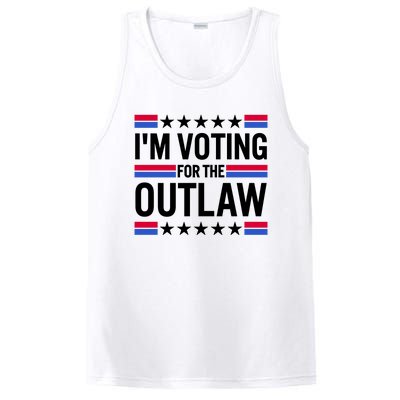 Im Voting For The Outlaw Funny Trump PosiCharge Competitor Tank