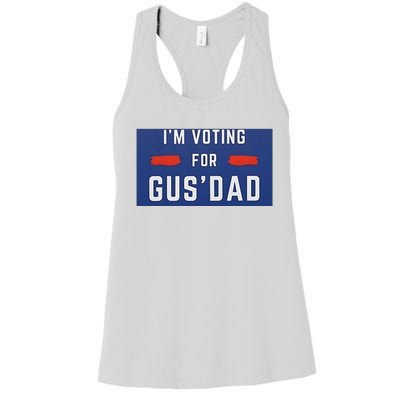 Im Voting For Gus Dad Women's Racerback Tank