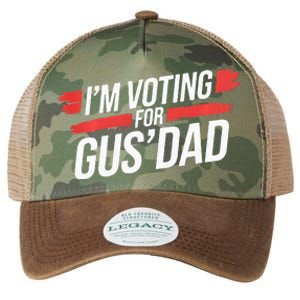 IM Voting For Gus Dad Harris Walz Legacy Tie Dye Trucker Hat