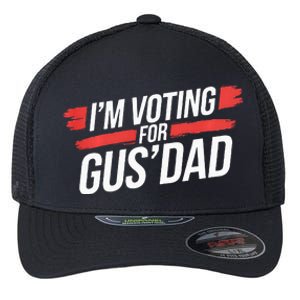 IM Voting For Gus Dad Harris Walz Flexfit Unipanel Trucker Cap