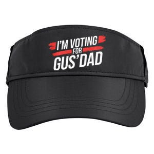 IM Voting For Gus Dad Harris Walz Adult Drive Performance Visor