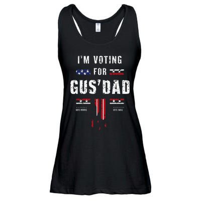 IM Voting For Gus Dad Ladies Essential Flowy Tank