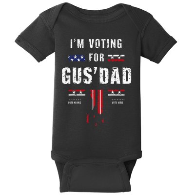 IM Voting For Gus Dad Baby Bodysuit