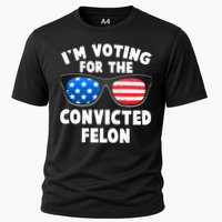 Im Voting For The Convicted Felon Trump Performance Shirt