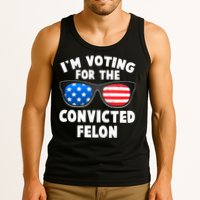 Im Voting For The Convicted Felon Trump Tank Top