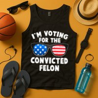 Im Voting For The Convicted Felon Trump Tank Top
