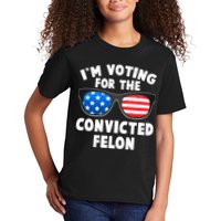 Im Voting For The Convicted Felon Trump Kids T-Shirt