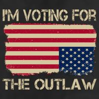 Im Voting For The Outlaw Adult Drive Performance Visor