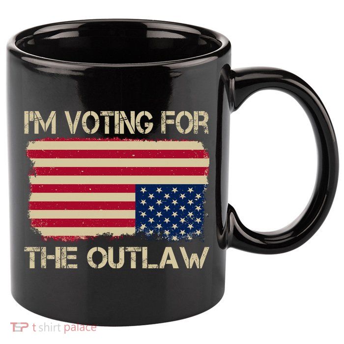 Im Voting For The Outlaw 11oz C Handle Ceramic Mug