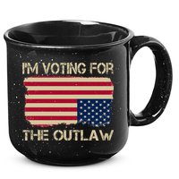 Im Voting For The Outlaw 15oz Campfire Ceramic Mug