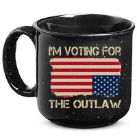 Im Voting For The Outlaw 15oz Campfire Ceramic Mug
