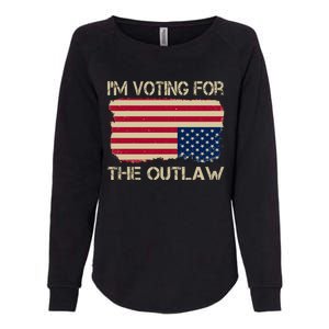 Im Voting For The Outlaw Womens California Wash Sweatshirt