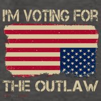 Im Voting For The Outlaw Vector Backpack